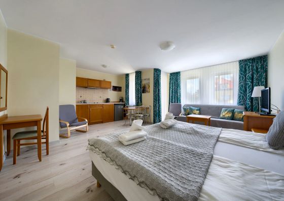 ApartamentyPrzyMorzu Wschód Słońca Olymp z basenem Kołobrzeg