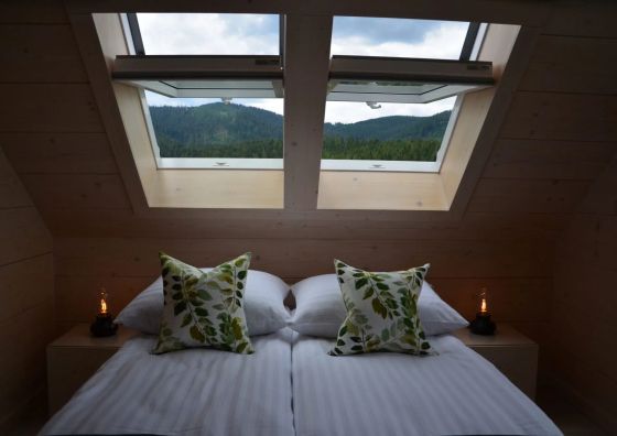 Domki Anielskie Chaty z widokiem na góry