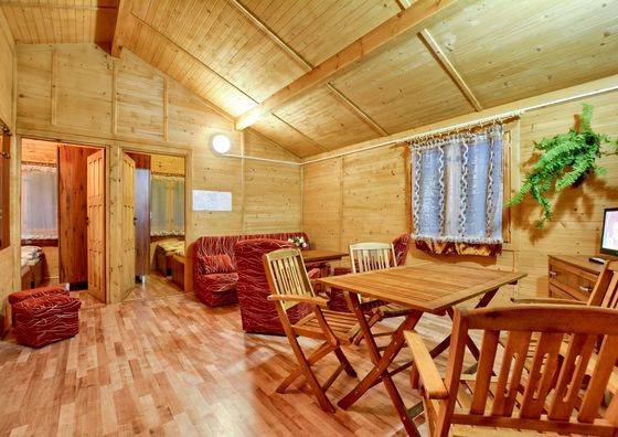 Ośrodek Puszczyk Sieraków Domki drewniane z Bali 