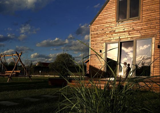 Laski Lake Mazury - domek, nocleg, balia