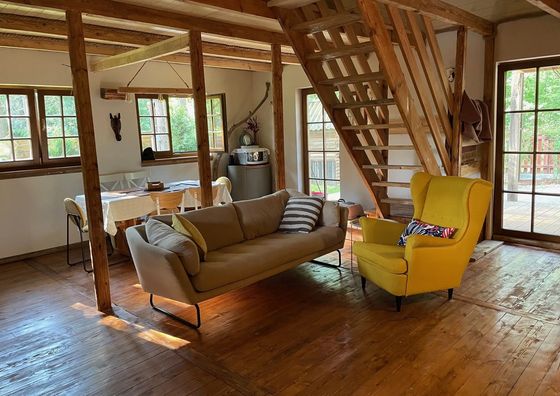 Klimatyczny dom na Mazurach w Wałpusz