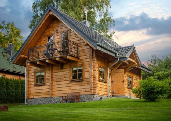 Domek z bali Jarnołtówek