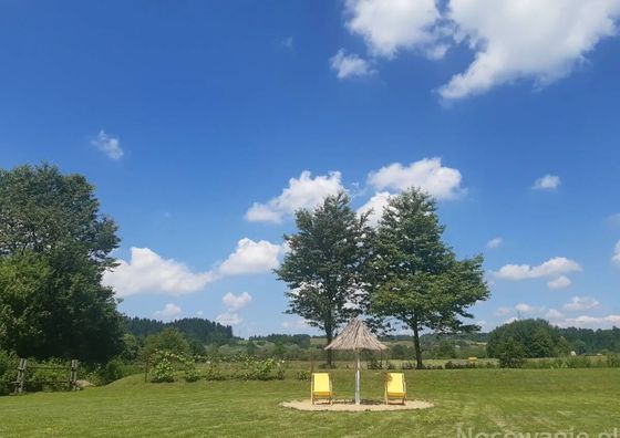 Domek Skowronek z basenem Lesko