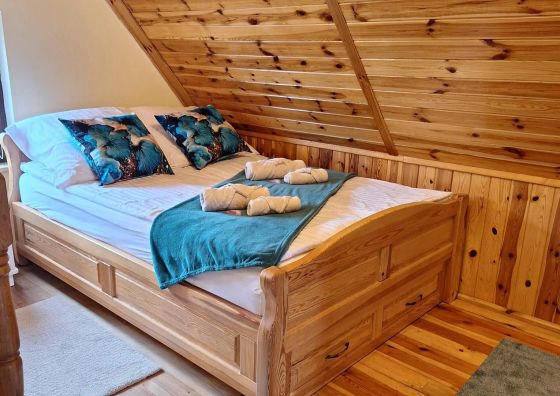 Domek pod lasem w miejscowości Rozogi- Mazury
