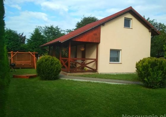 Domek nad jeziorem Na Skarpie Ryn