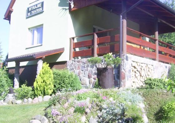 Domek nad jeziorem Na Skarpie Ryn