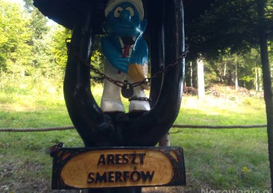 Domki Pod Biegunem, Wioska Smerfów oraz Wzgórze Gargamela Żywiec