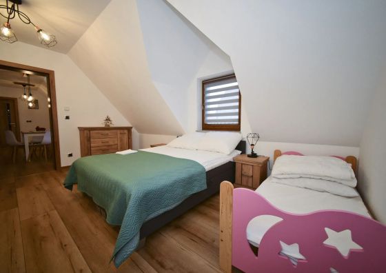 Domki w ogrodzie Szaflary