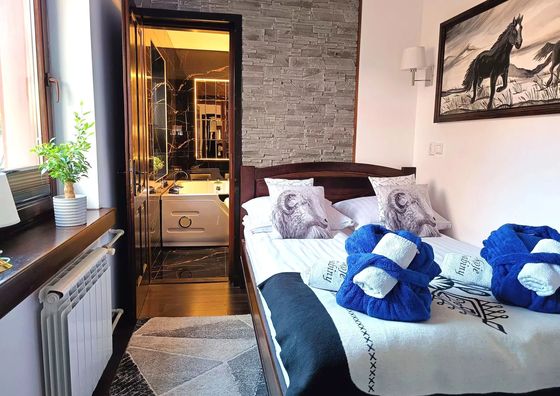 Apartament deluxe z wanną z hydromasażami Szczawnica