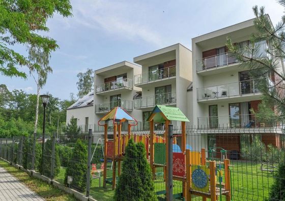 Stegna Forest-Apartament jednopokojowy z wnęką sypialnianą M24