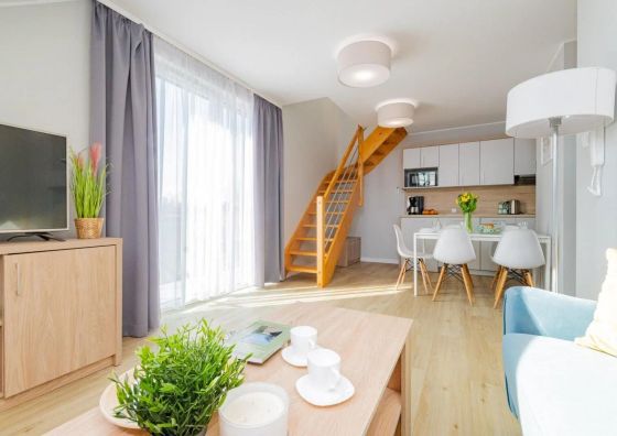 Stegna Forest-Apartament dwupoziomowy z klimatyzacją M19