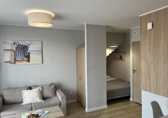 Stegna Forest-Apartament Jednopokojowy z wnęką sypialnianą M28