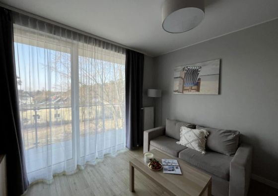 Stegna Forest-Apartament Jednopokojowy z wnęką sypialnianą M28