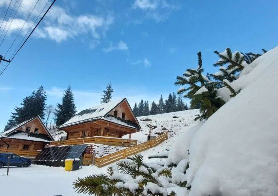 Štýlový Zrub Martina A, B s pieckou,  kúpacou kaďou a Detským Ihriskom!