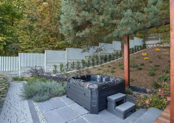 Dom całoroczny z jacuzzi Skarbka House Bałtów