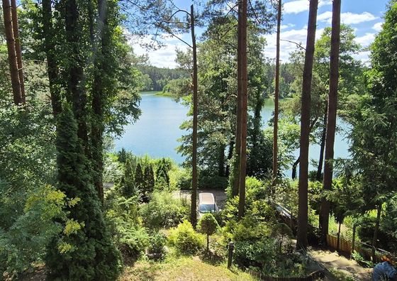 Domek z widokiem na jezioro, Borówno Wielkie, Kaszuby, Skarszewy