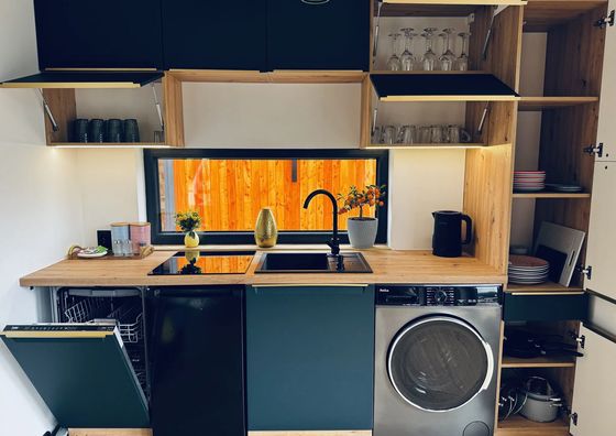 Modrzewiowe Domki - przy zalewie Krasnobród