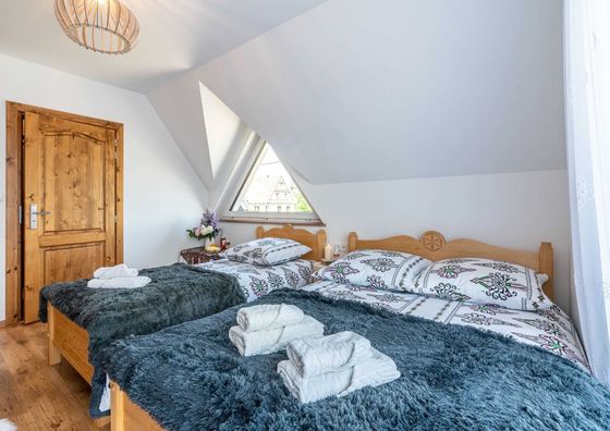 Pokoje na Klinie Ząb