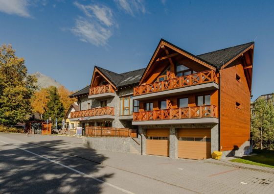 Moderný apartmán SWEN s dvomi terasami 