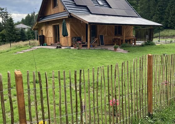 Modrzewiowy domek - Bułkowisko Rycerka Górna, Żywiec