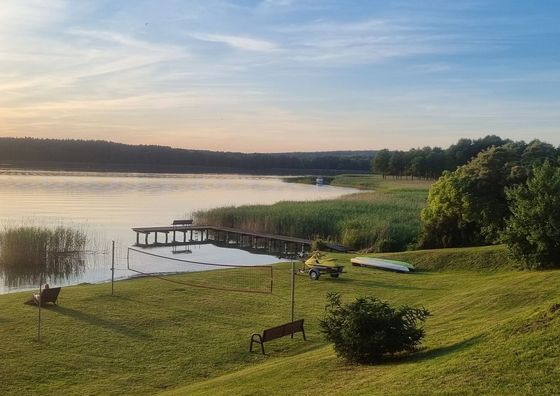 Domki nad Jeziorem z własną linią brzegową Rybical 1 Ryn