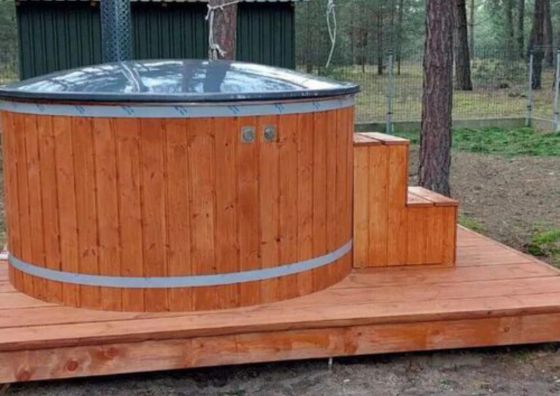 Domek pod Sosnami Całoroczny z Balią Ogrodową Susiec