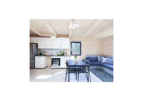 Szare Domki Okuninka J. Białe