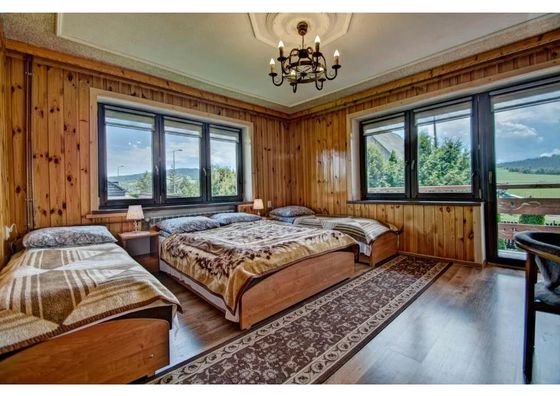 Pokoje na  Borku  Ciche 