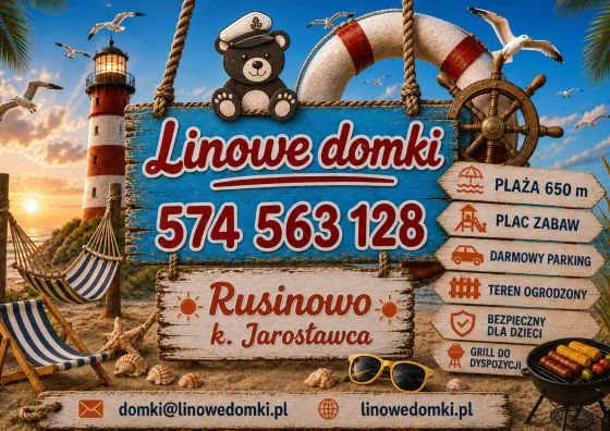 Domki Letniskowe- Linowe Domki Rusinowo