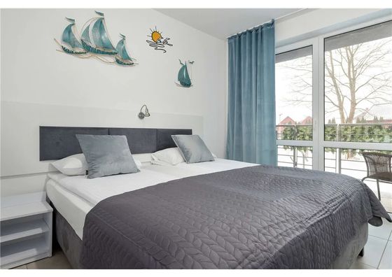 Trójka pod Żaglami | Przytulne Studio | Taras Władysławowo