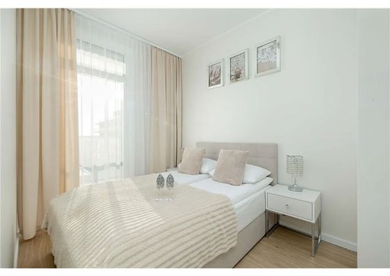 Ku Morzu 1D | Niebiesko-Beżowy Apartament | Basen Sianożęty