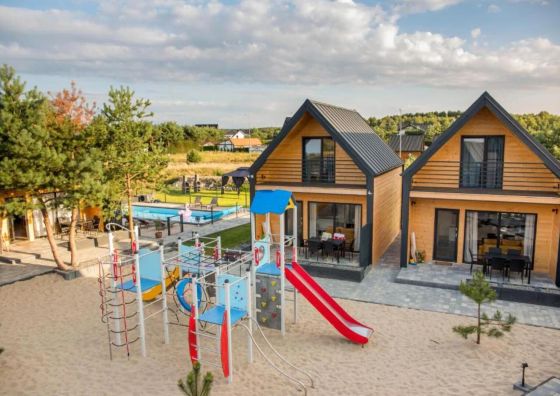 Huśtawka i Hamak - Domki z Basenem Ustka