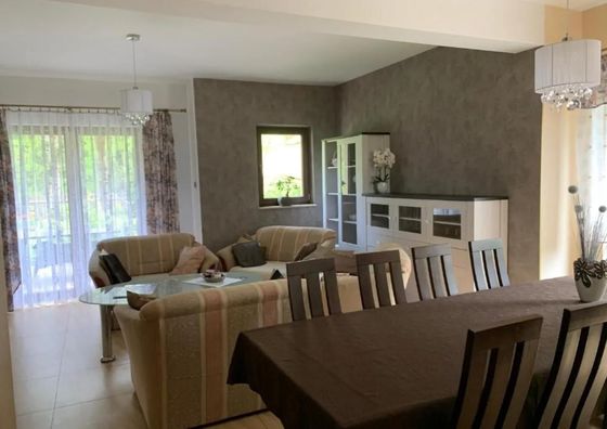 Dom nad jeziorem Mazury pomost segment 1 Kozin