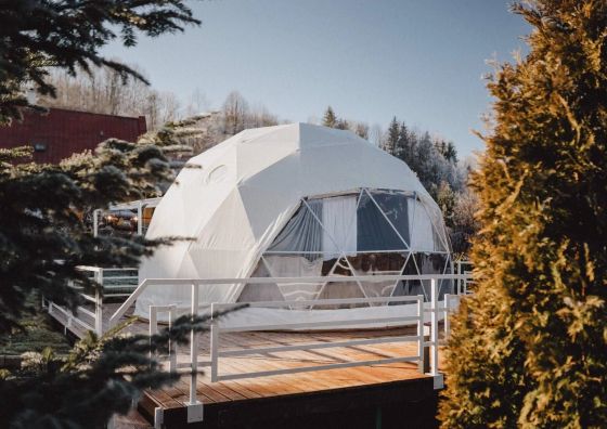 Hain Glamp Karkonosze - namiot z jacuzzi i sauną Przesieka
