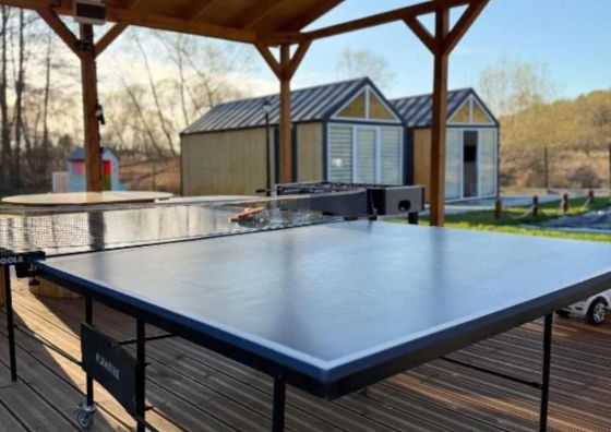 Turkusowa Osada - family resort - domki, basen, balia pod Międzyzdrojami