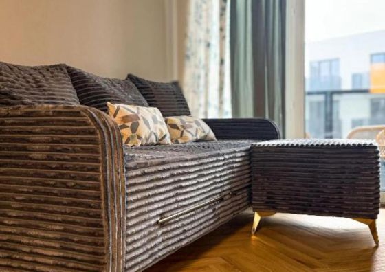 Green Baltic Portovo Family Apartment Near Old Town Balcony