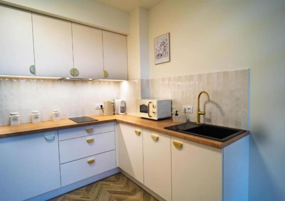 Apartament Soft Shell z antresolą w West Łeba Morze Apartamentów