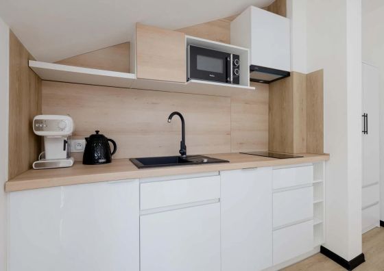 Nowoczesny Apartament | Umeblowany Balkon