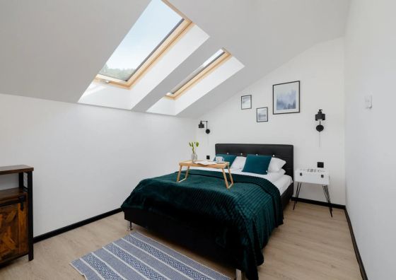 Nowoczesny Apartament | Umeblowany Balkon
