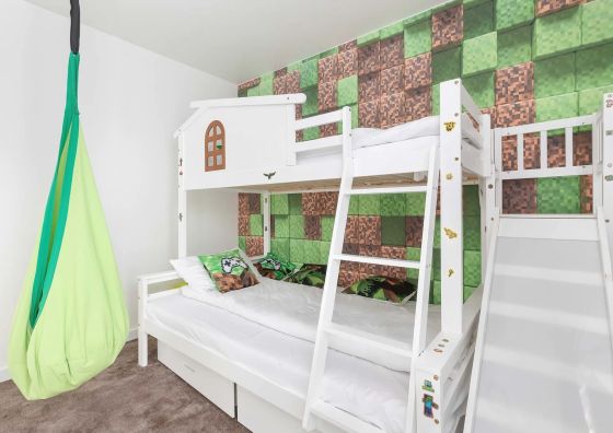 Apartament Inspirowany Grą Minecraft | Konsola