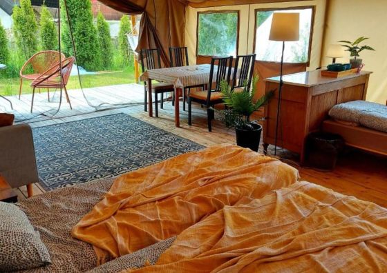 Dream Glamping - Wakacyjna Wioska - Namioty z ogrzewaniem Bałtów