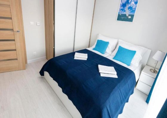 Apartament 7M Rewal z Basenem w jednym budynku, free parking 