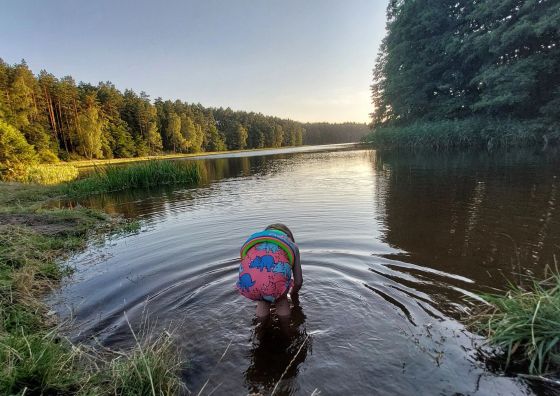 Leśne Lato - Dom nad rzeką Wdą