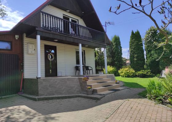 Domek na Brzegu z jacuzzi - Zawoja