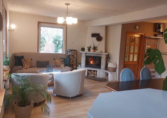 Domek na Brzegu z jacuzzi - Zawoja