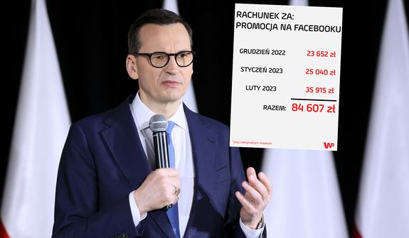 Autopromocja Morawieckiego. Na reklamy w sieci premier wydaje więcej niż zarabia