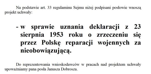 PiS liczy, ile możemy wyciągnąć od Niemiec za wojnę. Ale taka ekspertyza jest w Sejmie od 14 lat - Money.pl