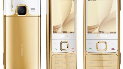 gold nokia 6700