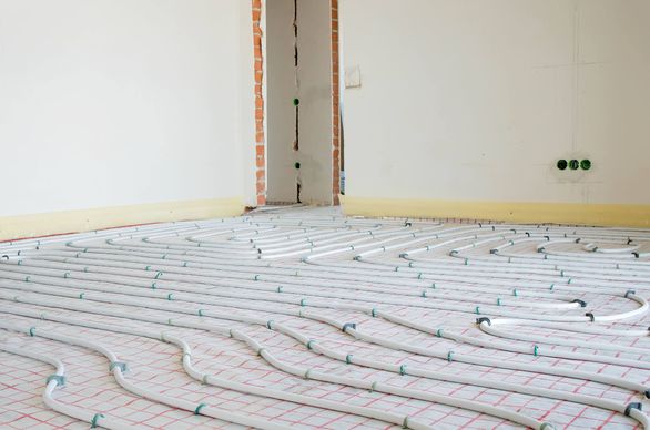 Położone ogrzewanie podłogowe