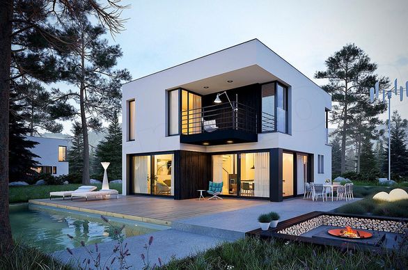 Dom „kostka” – czym charakteryzują się domy typu kostka?